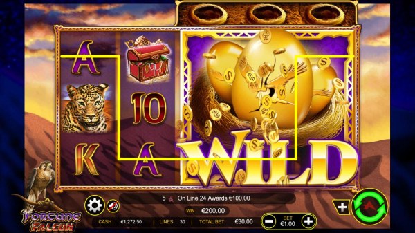 Fortune Falcon Wild Respins by Casino Codes