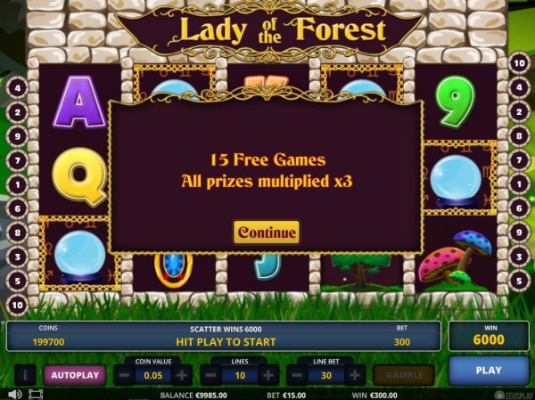 Lady of the Forest screenshot
