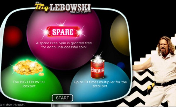 Game feature include: A spare Free Spin is granted free for each unsuccessful spin! The Big Lebowski Jackpot and up to 10 times multiplier for the total bet. by Casino Codes