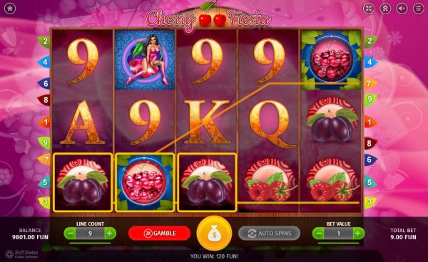 Cherry Fiesta by Casino Codes