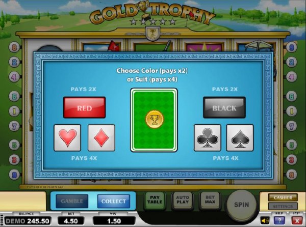 Casino Codes image of Gold Trophy