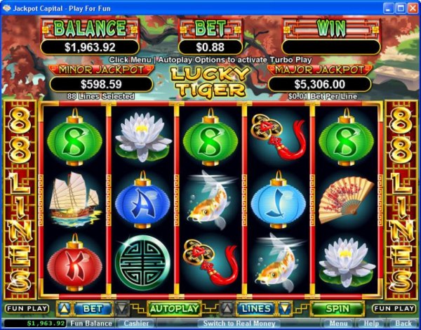 Casino Codes image of Lucky Tiger