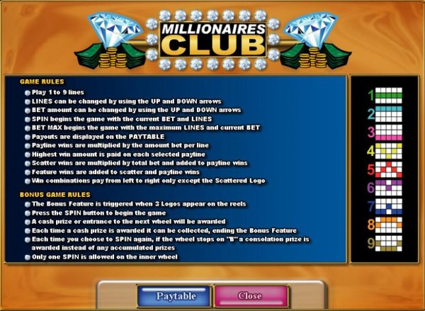 Millionaires Club II screenshot