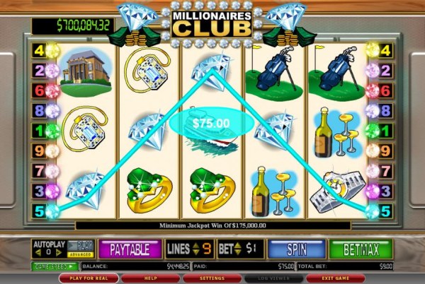 Millionaires Club II screenshot