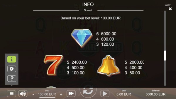 Casino Codes - High Value Symbols