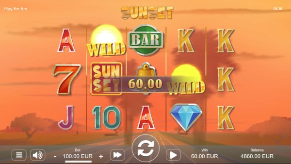 Casino Codes image of Sunset