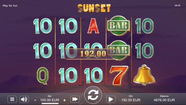 Casino Codes image of Sunset