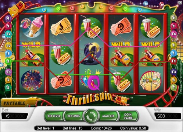 Casino Codes image of Thrill Spin