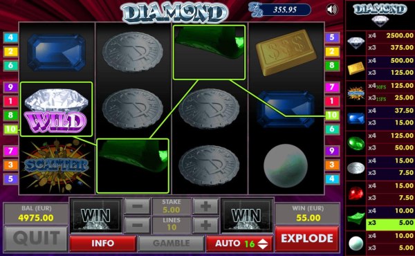 Diamond by Casino Codes