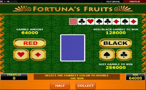 Gamble Feature Game Board - Casino Codes