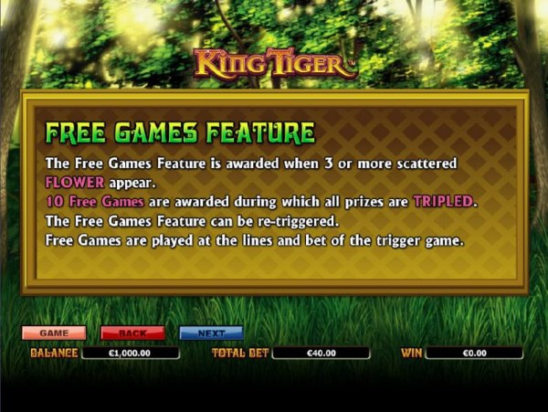free games feature game rules - Casino Codes