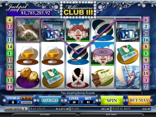 Millionaires Club III screenshot