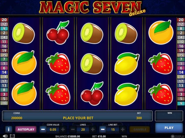 Casino Codes image of Magic Seven Deluxe