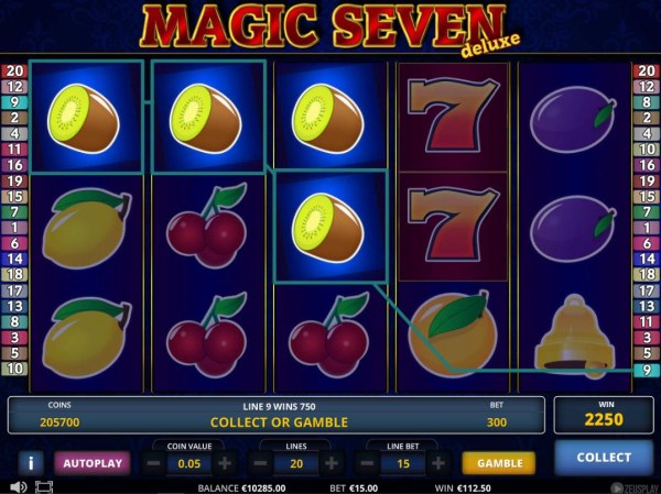 Magic Seven Deluxe by Casino Codes