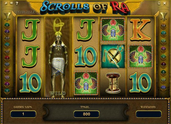 Scrolls of Ra by Casino Codes