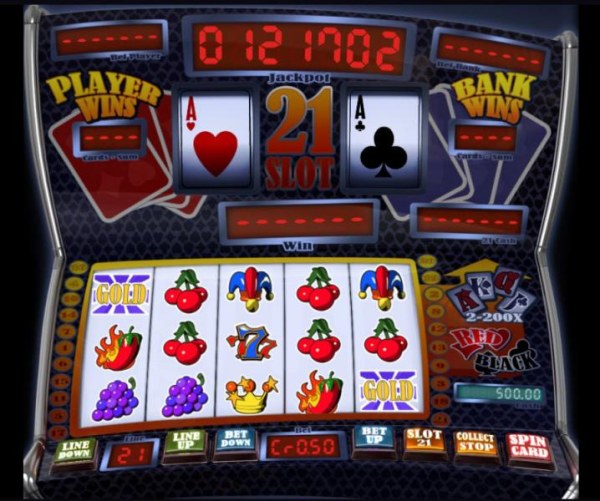 Casino Codes - Main game board featuring five reels and 21 paylines with a $4,000 max payout
