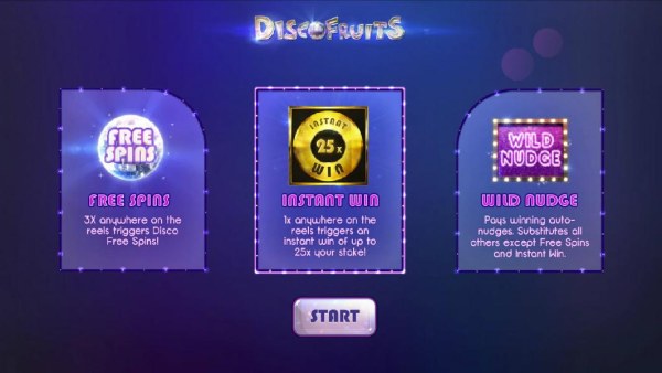 Casino Codes - special features - free spins, instant wins, wild nudge
