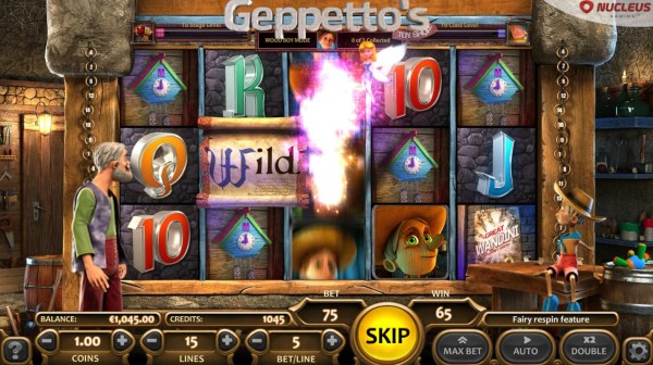 Casino Codes image of Geppetto's Toy Shop