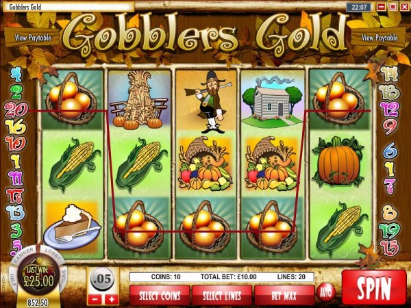Casino Codes image of Gobbler's Gold