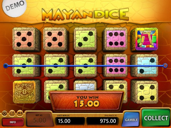 Mayan Dice screenshot