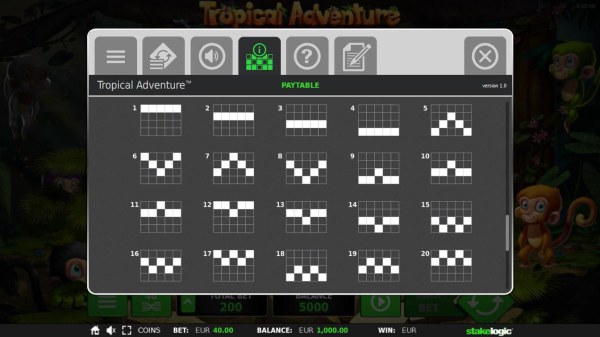 Casino Codes image of Tropical Adventure