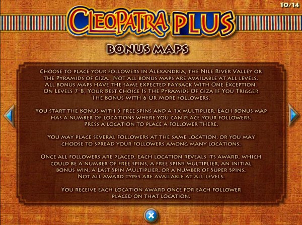 Casino Codes image of Cleopatra Plus