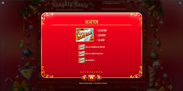 Casino Codes image of Naughty Santa Milk & Cookies