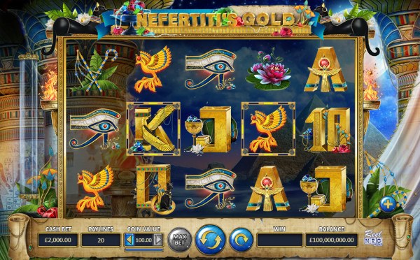 Casino Codes image of Nefertiti's Gold