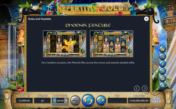 Phoenix Feature - Casino Codes