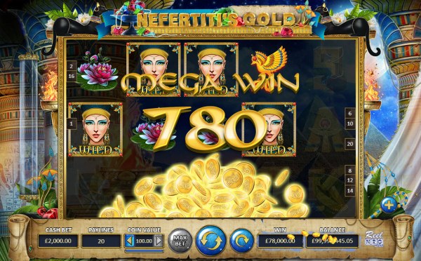 Nefertiti's Gold by Casino Codes