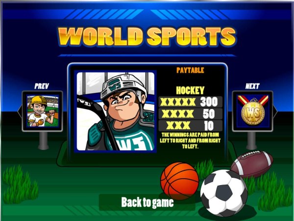 World Sports screenshot