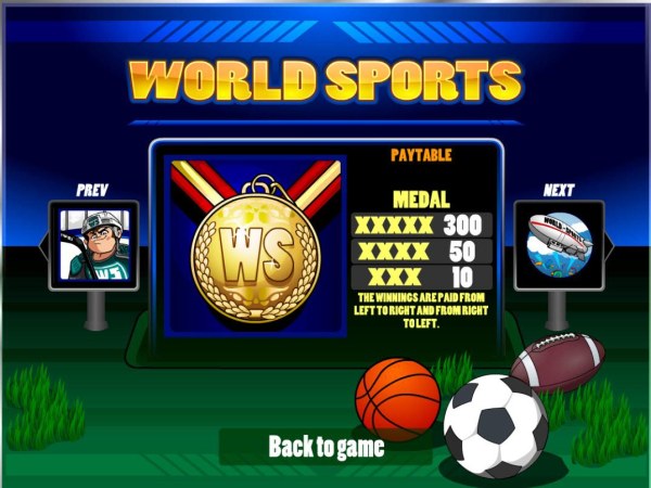 World Sports by Casino Codes