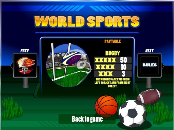 World Sports screenshot