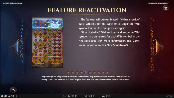 Feature Reactivation - Casino Codes