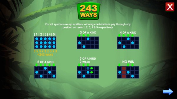 243 Ways to Win by Casino Codes