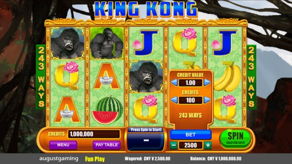 King Kong by Casino Codes