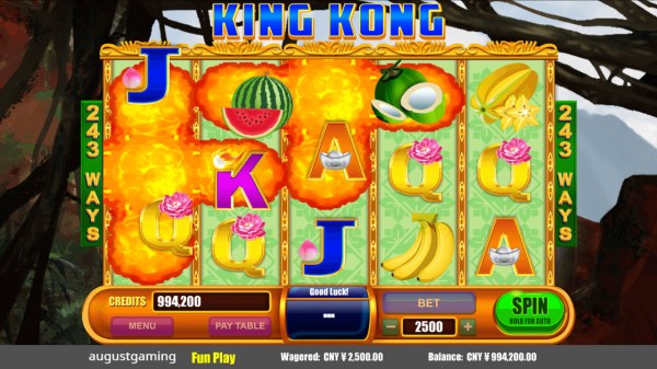 Casino Codes image of King Kong