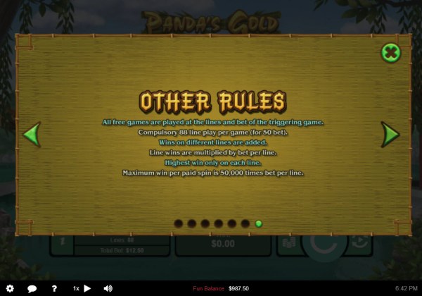 Panda's Gold by Casino Codes