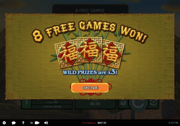 8 Free Spins Awarded by Casino Codes