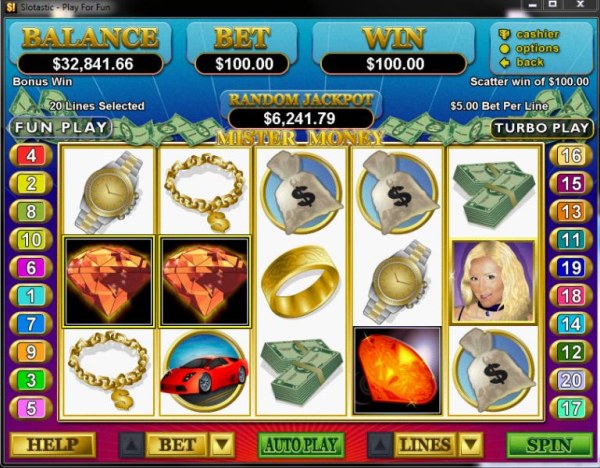 Casino Codes image of Mister Money