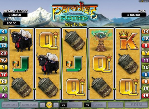 Casino Codes image of Paradise Found