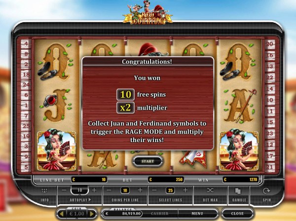 Casino Codes - 10 Free Games Awarded