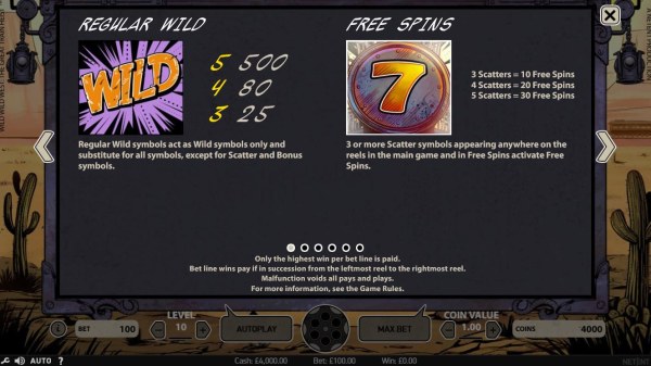 Casino Codes - Regular wild symbols act as wild symbols only and substitute for all symbols except scatters and bonus symbols. 3 or more scatter appearing on reels in main game and free spins activate free spins.