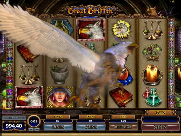 Great Griffin by Casino Codes
