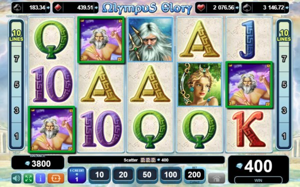 Scatter win triggers the free spins feature - Casino Codes