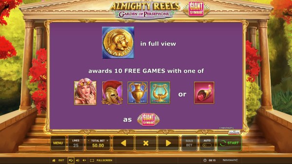 Casino Codes image of Almighty Reels Garden of Persephone