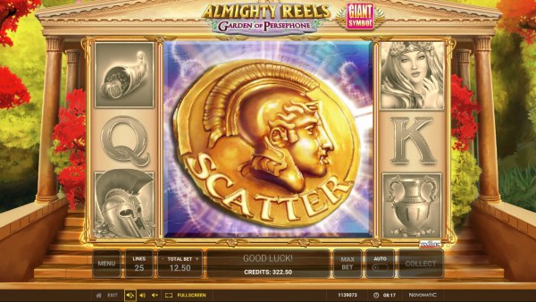 Scatter win triggers the free spins feature - Casino Codes