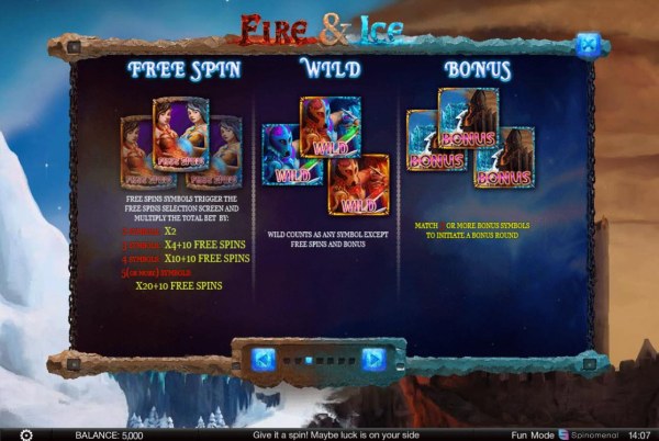 Fire & Ice by Casino Codes
