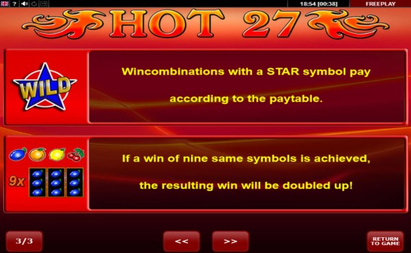 Casino Codes image of Hot 27