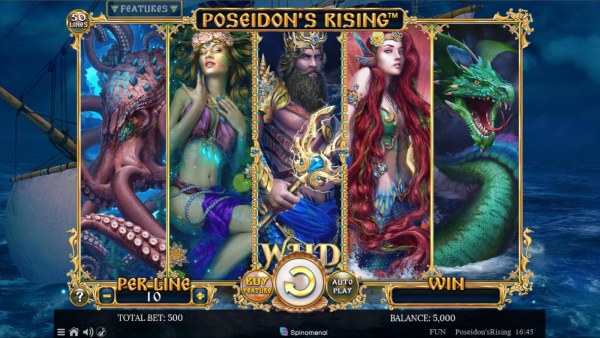 Casino Codes image of Poseidon's Rising
